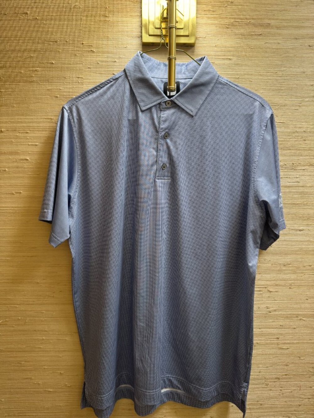 FootJoy FJ Golf Polo Shirt Blue Size XL Fox Run Country Club
